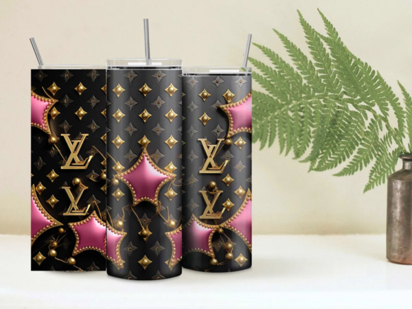 Brown Pink Passion Tumbler