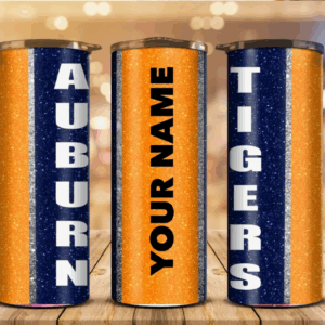 Personalized Auburn Tigers Tumbler