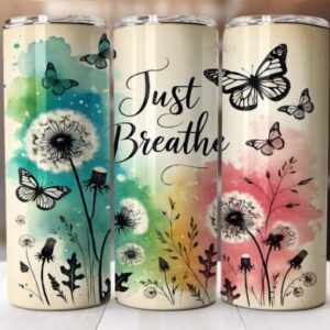 Just Breathe Tumbler