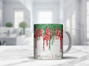 Merry Christmas Drip PNG