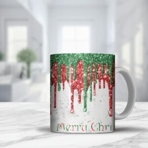 Merry Christmas Drip PNG